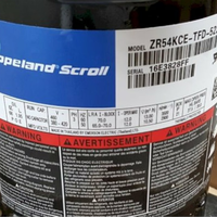 Compresseur SCROLL ZR54KCE-TFD-522 4,5 CV 380-420V 50Hz Pièces de réfrigération et d'échange thermique