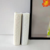 J1236 Nouveau Cadeau de décoration fait main Fabrication de bougies 3D grand guide de chiromancie moule à livre personnalisé Moule à bougie en silicone pour livret