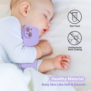 Ốp Điện Thoại Silicon Lỏng Bảo Vệ Thẩm Mỹ Mỏng Vừa Vặn Với Vỏ Máy Ảnh Dành Cho <span class=keywords><strong>iPhone</strong></span> 14 Pro Max - Product Image 5