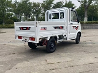 Mini camion électrique à 4 roues à faible vitesse, nouvelle énergie, cabine fermée, petit pick-up électrique pour la livraison de marchandises urbaines