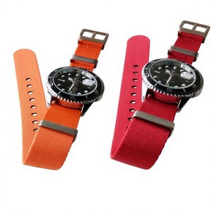 Correa de Reloj de Nailon de Alta Calidad con Hebilla de Acero Inoxidable Suave y Lisa de 1.4 mm de Grosor, 18-24 mm, Ajustable y Resistente, Entrega Rápida - Product Image 4