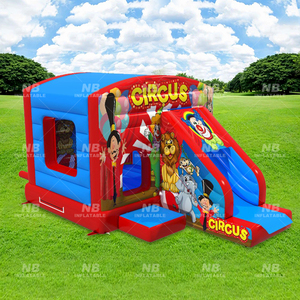 PVC Castle <b>Inflatable</b> Party Slide Commercial <b>House</b> for Kids <b>Inflatable</b> Jumping <b>House</b> Bouncing Castle <b>Inflatable</b> PVC Castl - Product Image 2