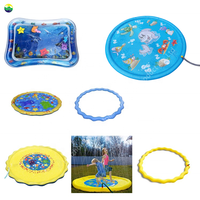 LC Air D'arrosage Pad Splash Tapis de Jeu 59 "D'eau En Plein Air En Bas Âge Jouets D'été Jeu Amusant Parfait Gonflable En Plein Air Jouets Saupoudrer
