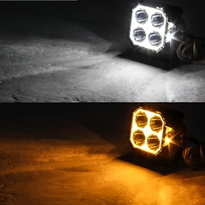 Phare de travail LED bicolore 3 pouces 24W 2131LM étanche IP67 pour camion tout-terrain, SUV, 4x4 - Product Image 5