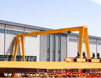 Grue portique électrique 5-25 tonnes à poutre simple, grue mobile de levage pour atelier de construction, bon prix