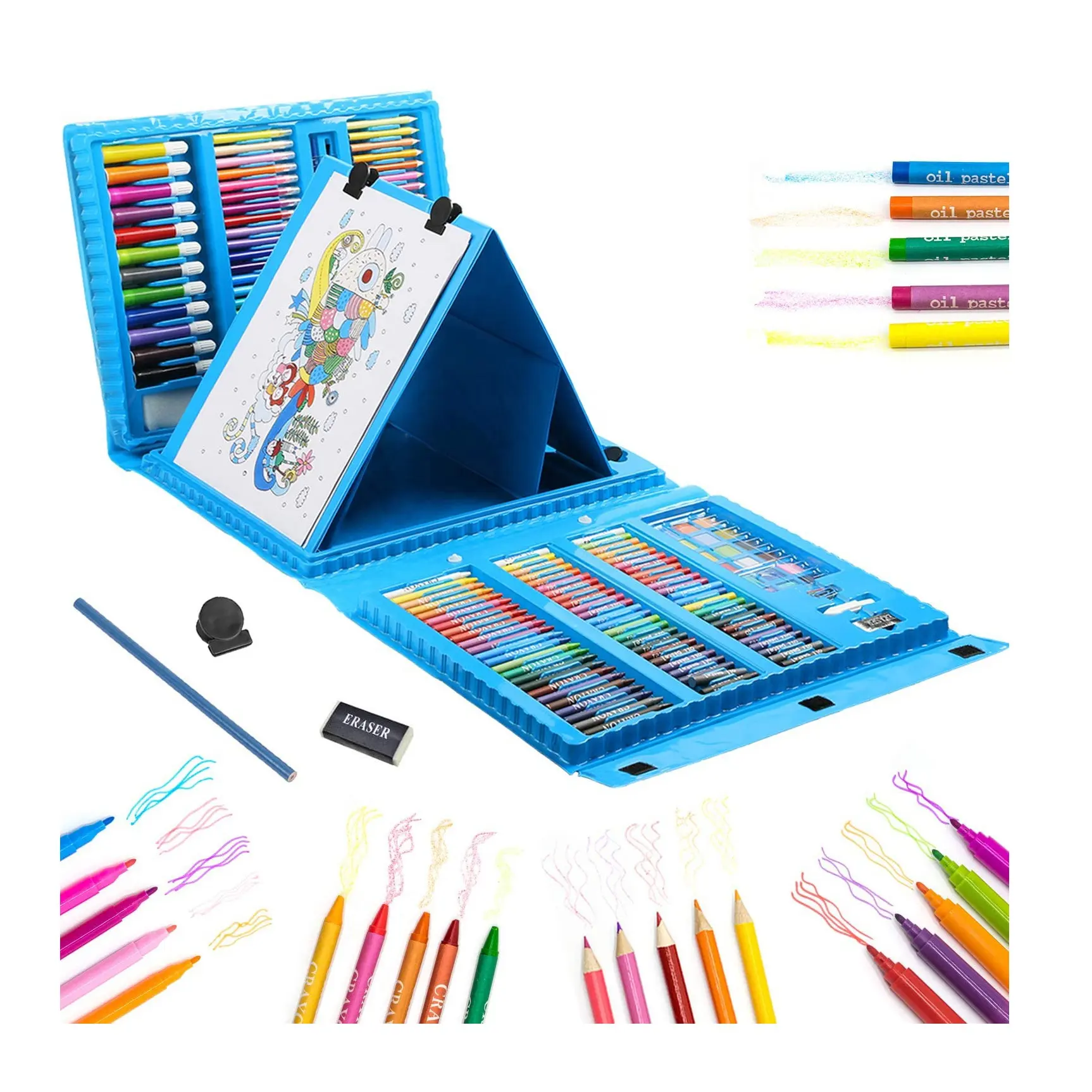 208pcs art sets professional kids colors art set for kids and students