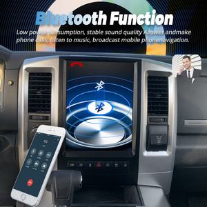 Pour Dodge Ram 2009-2012, écran Android Tesla 12,1 pouces, autoradio 2din, GPS, Carplay, lecteur multimédia vidéo, stéréo, système de navigation, unité principale - Product Image 4