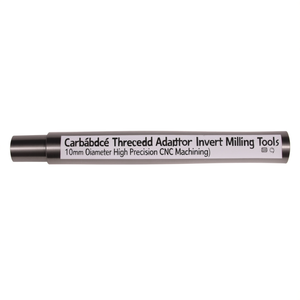 Carbide <b>Threaded</b> Adapter Insert Milling <b>Tools</b> 10mm Diameter High Precision CNC Machining - Product Image 2