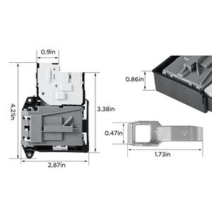 EBF61315801 Interruptor de Bloqueo de Retraso para Puerta de <span class=keywords><strong>Lavadora</strong></span>, Repuesto para <span class=keywords><strong>Lavadora</strong></span> L-G, Reemplaza a EBF61315803, EBF62534402 - Product Image 4