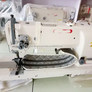 Professional edge-sewing machine two needles car mat sewing machine