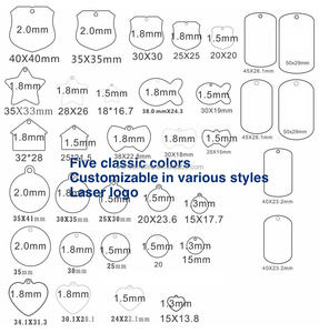 각인용 맞춤 스테인리스 스틸 반려동물 인식표 고양이 강아지 이름표 - Product Image 3