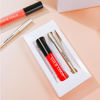 Logo personnalisé ensemble rouge à lèvres longue durée mat sans cruauté végétalien étanche mat rouge à lèvres crémeux Lip Liner Kit Vendeur