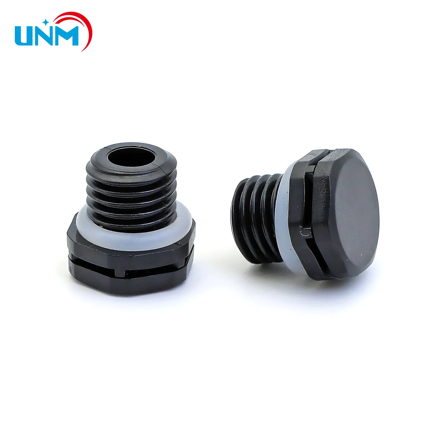 UNM M12 Plastic Vent Plugs Industrial Nnylon Breather Valve for Outdoor Application