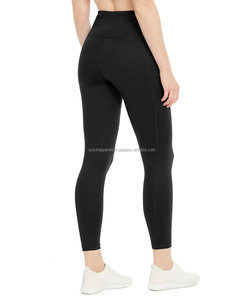 Nouveaux Leggings de Sport Élastiques Sans Coutures Respirants à Séchage Rapide Taille Haute pour Femme – Idéaux pour le Fitness, la Gym, le Yoga et la Course à Pied (Couleur Unie) - Product Image 3