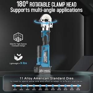 <span class=keywords><strong>Pince</strong></span> hydraulique électrique <span class=keywords><strong>pince</strong></span> à <span class=keywords><strong>sertir</strong></span> entièrement automatique outils de sertissage rapide de <span class=keywords><strong>manchon</strong></span> de nez en aluminium cuivre - Product Image 6