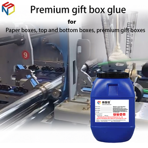 Boîte cadeau beige premium Colle transparente à base d'eau 20 kg Emballage pour boîtes en carton - Product Image 3