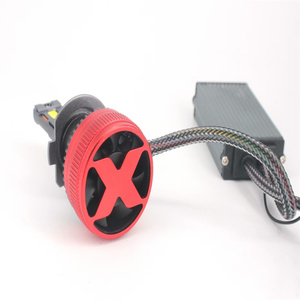 Xp1 tự động đèn pha CSP Chip H4 LED H11 9005 H7 Đèn pha CANBUS ứng dụng điều khiển màu sắc LED sương mù ánh sáng - Product Image 4