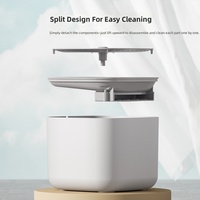 Distributeur d'eau intelligent pour animaux domestiques avec filtration automatique, circulation d'eau fraîche, capacité de 3L, chargement intelligent, étanche IPX8 et protection contre l'ébullition à sec