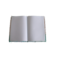 Carnet de notes A5 étanches à paillettes, imprimé licorne, pour cadeau de noël, usine, étanche, pailleté, mignon