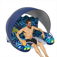 Cama Flotante Inflable Promocional en Stock, Hamaca de PVC para Piscina, Cama Flotante para Piscina