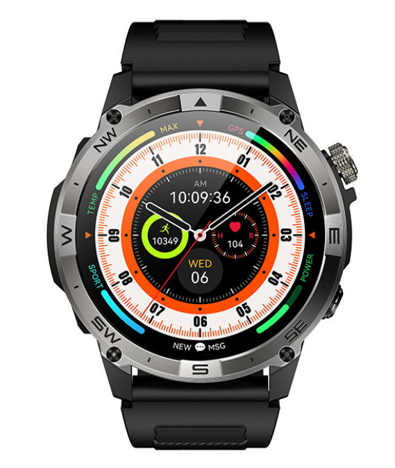 GPS nero altitudine pressione Bluetooth impermeabile