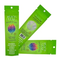 Sachets en plastique personnalisés pour cigarettes à rouler, saveur miel et fruits, à l'extraction facile, à usage unique, avec embout anti-enfants