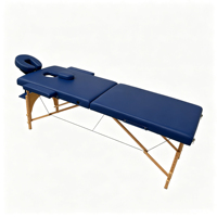 Table de massage pliable portable robuste et moderne, lit de chiropratique, table de thérapie, design réglable en hauteur pour usage commercial
