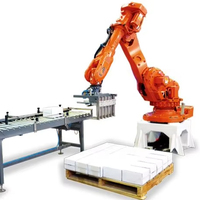 Brazo Robótico de Paletización Automática de 6 Ejes con Pantalla Táctil Libre de Programación, Carga Útil de 50 kg/100 kg