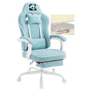 Sillas de juego de cuero de mayor calidad Sillas <span class=keywords><strong>Gamer</strong></span> con reposapiés Fabricación Sillas de juego para niños - Product Image 1