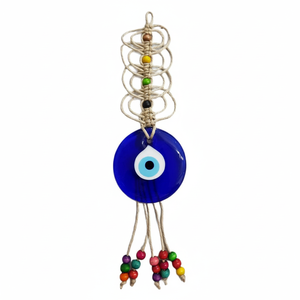 Macrame Mal Ojo Adorno 31x9cm Objeto Decorativo - Product Image 2