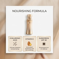 Fond de teint liquide longue durée, respectueux de la peau, blanchissant, minimisant les pores, hydratant, effet correcteur imperméable 24 heures, cosmétique