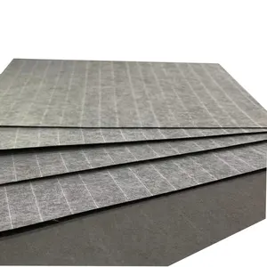 The manufacturer supplies a large number of cement coated felt with a width of 1.2 meters Glass fiber coated felt rock wool boar