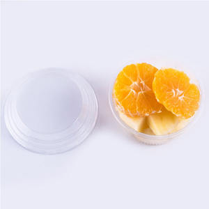 aliments froids, légumes, fruits, salade, <span class=keywords><strong>yaourt</strong></span>, <span class=keywords><strong>Cupcake</strong></span>, gobelets à Dessert en plastique Pet transparent avec couvercle - Product Image 3