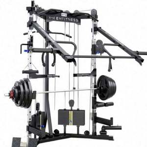 Máquina Smith Multifunción de Alta Calidad para Gimnasio, Rack de Sentadillas y Halterofilia, Equipo de Fitness de Acero Reforzado - Product Image 2