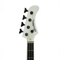 Eastern Music Hardluck Kings Ultra Rare 18pcs Satin Matte Black 4 String J Style Gitar Bass Elektrik Dengan Hard Case