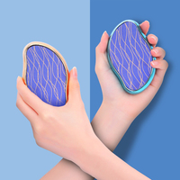 FOCSTAR 2022 Épilateur indolore réutilisable en verre nano pour l'épilation (BT7069) Bleu/Rose Soins personnels beauté