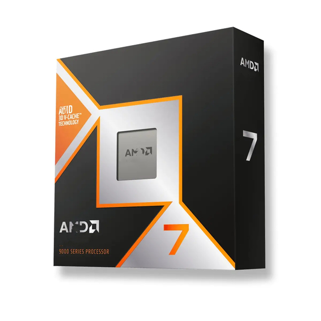 New a MD AM5 R7 9800X 3D Box Desktop CPU Processor for Gaming PC and Industrial Applications