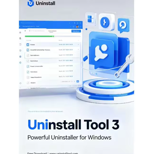 Uninstall Tool 3 Professional 1 PC License Global 100% Clean Removal Install Tracker Force Uninstall for 11/10