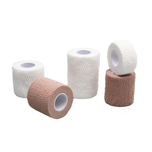 Venda elastik/olahraga medis/rumah tangga/perban elastis berperekat (non-tenun/katun/pbt crepe/pbt kain polos/lipat