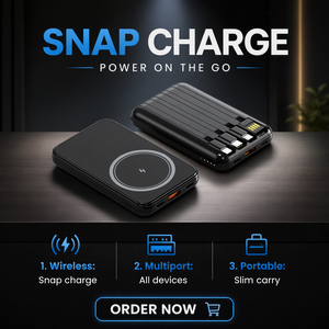 <span class=keywords><strong>แบ</strong></span><span class=keywords><strong>ต</strong></span>เตอรี่สำรองแม่เหล็กไร้สาย OEM Slim ความจุ 10000mAh 20000mAh <span class=keywords><strong>ชาร์จ</strong></span>เร็ว พกพาสะดวก สำหรับสมาร์ทโฟนทุกรุ่น - Product Image 1