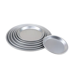 Sartenes comerciales para <span class=keywords><strong>pizza</strong></span>, sartenes planas de 6 pulgadas-12 pulgadas, sartenes para <span class=keywords><strong>pizza</strong></span>, sartenes redondas de aluminio anodizado para <span class=keywords><strong>pizza</strong></span> - Product Image 1