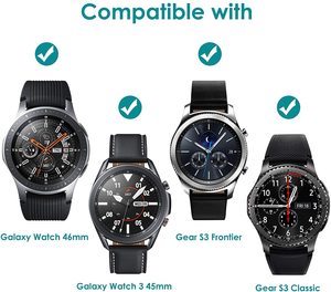 KeepWin 3 Perles de Luxe <span class=keywords><strong>Bracelet</strong></span> en Métal en <span class=keywords><strong>Acier</strong></span> Inoxydable pour Montre Samsung 46mm <span class=keywords><strong>Bracelet</strong></span> pour Samsung <span class=keywords><strong>Galaxy</strong></span> <span class=keywords><strong>Active</strong></span> <span class=keywords><strong>2</strong></span> - Product Image 3