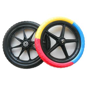 Ruota in gomma piena per carrozzina in plastica 16x 1.75 - Product Image 2