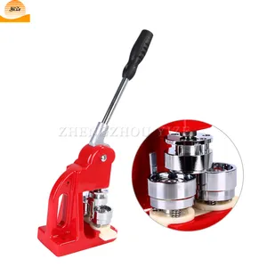 Plastic snap button manufacturer machine school button badge making machine