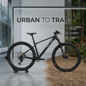 Bicicleta de Montaña FLM M9-Comp de Fibra de Carbono 29er Hardtail de 12 Velocidades XC MTB MAXXIS con Frenos Hidráulicos Velo VTT Bicicleta <span class=keywords><strong>Montana</strong></span> - Product Image 1