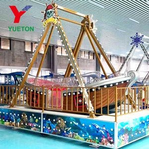 12 sièges pas cher prix centre commercial Kiddie Attraction <span class=keywords><strong>Kirmes</strong></span> balançoire enfants Mini parc d'attractions manèges bateaux pirates à vendre - Product Image 5