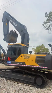 Excavatrice utilisée Volvo EC240 sur chenilles en bon état 240 210 300dl Excavatrice Volvo d'origine 24 tonnes Prix compétitif - Product Image 5