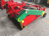 Cosechadora de Cacahuetes Montada en Tractor, Cosechadora de Maní con Cinta Vibratoria, Excavadora de Cacahuetes para Cacahuetes, Cebollas y Patatas