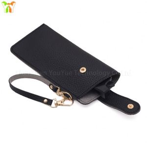Hot Selling Slim <b>Glasses</b> Holder Portable Sunglasses <b>Case</b> Travel <b>Glasses</b> Bag with Wrist Strap - Product Image 2