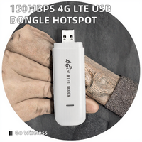 Version Asiatique Portable 150 Mbps Clé USB Dongle Domicile Sans Fil 4G LTE Routeur Wi-Fi de Poche OEM Modem Produit d'Occasion Interne